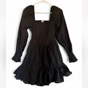 Moon River Black Mini Dress